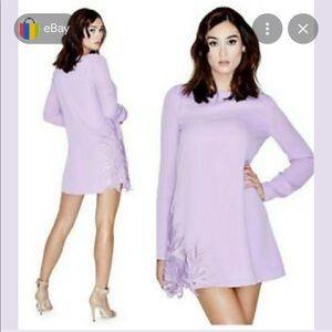 Purple tunic dress